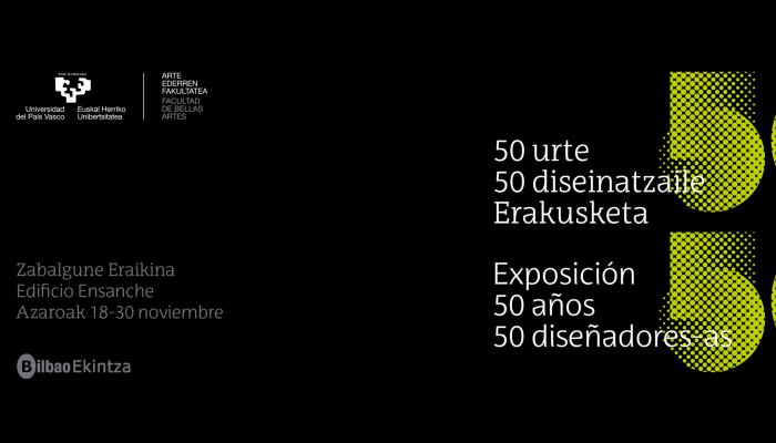 Exposición «50 años 50 diseñadores-as»