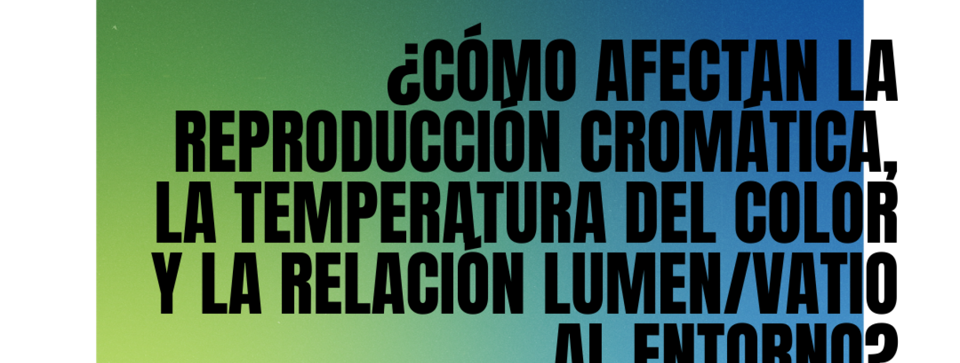 TALLER - LIGHTING